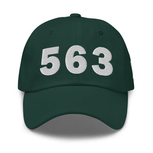 563 Area Code Dad Hat