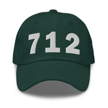 Load image into Gallery viewer, 712 Area Code Dad Hat