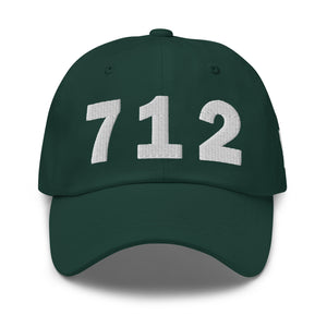 712 Area Code Dad Hat