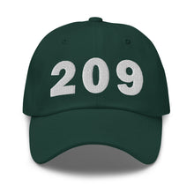 Load image into Gallery viewer, 209 Area Code Dad Hat