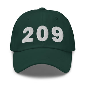 209 Area Code Dad Hat