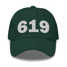 Load image into Gallery viewer, 619 Area Code Dad Hat