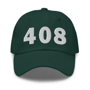 408 Area Code Dad Hat