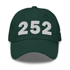 252 Area Code Dad Hat