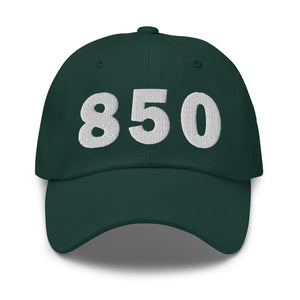 850 Area Code Dad Hat