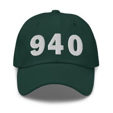 Load image into Gallery viewer, 940 Area Code Dad Hat