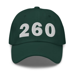 260 Area Code Dad Hat