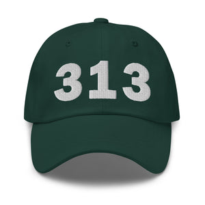 313 Area Code Dad Hat