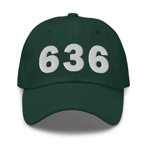 636 Area Code Dad Hat