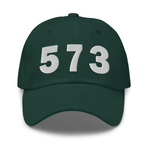 573 Area Code Dad Hat