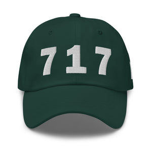 717 Area Code Dad Hat