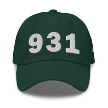 Load image into Gallery viewer, 931 Area Code Dad Hat