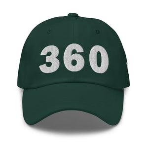 360 Area Code Dad Hat