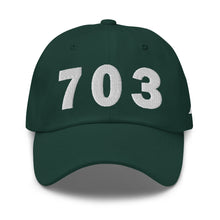 Load image into Gallery viewer, 703 Area Code Dad Hat