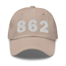 Load image into Gallery viewer, 862 Area Code Dad Cap