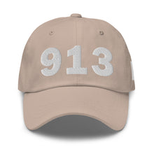 Load image into Gallery viewer, 913 Area Code Dad Hat