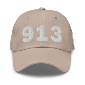 913 Area Code Dad Hat