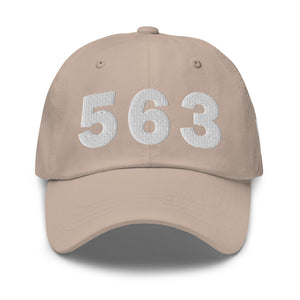 563 Area Code Dad Hat