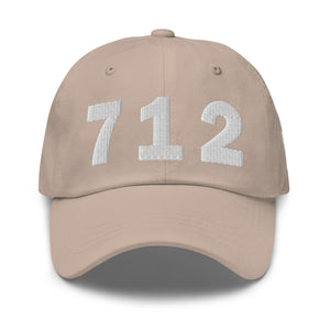 712 Area Code Dad Hat
