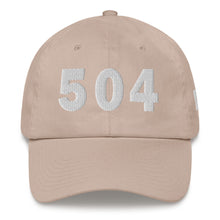 Load image into Gallery viewer, 504 Area Code Dad Hat