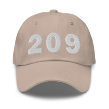 Load image into Gallery viewer, 209 Area Code Dad Hat