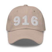 Load image into Gallery viewer, 916 Area Code Dad Hat