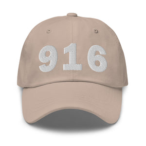 916 Area Code Dad Hat