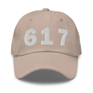 617 Area Code Dad Hat