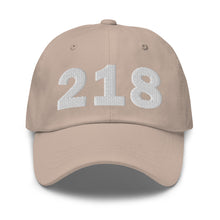Load image into Gallery viewer, 218 Area Code Dad Hat