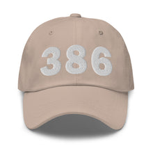 Load image into Gallery viewer, 386 Area Code Dad Hat