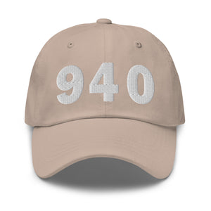 940 Area Code Dad Hat