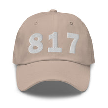 Load image into Gallery viewer, 817 Area Code Dad Hat