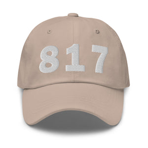 817 Area Code Dad Hat