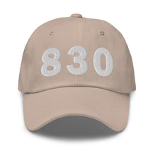 Load image into Gallery viewer, 830 Area Code Dad Hat