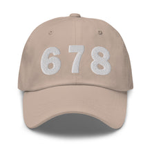 Load image into Gallery viewer, 678 Area Code Dad Hat