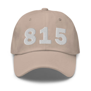 815 Area Code Dad Hat
