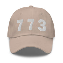 Load image into Gallery viewer, 773 Area Code Dad Hat