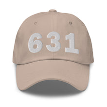 Load image into Gallery viewer, 631 Area Code Dad Hat