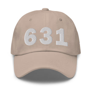 631 Area Code Dad Hat