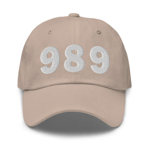 989 Area Code Dad Hat