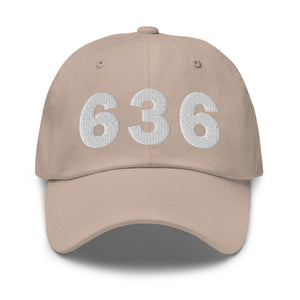 636 Area Code Dad Hat