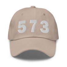 Load image into Gallery viewer, 573 Area Code Dad Hat