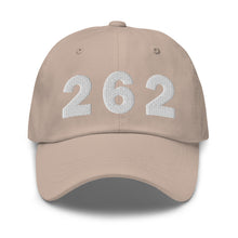 Load image into Gallery viewer, 262 Area Code Dad Hat