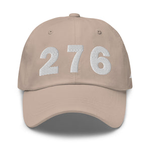 276 Area Code Dad Hat
