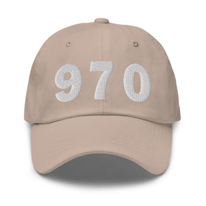 970 Area Code Dad Hat