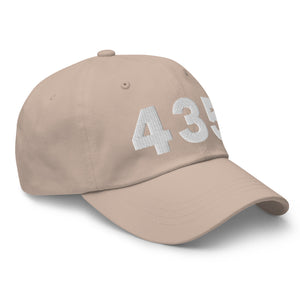 435 Area Code Dad Hat
