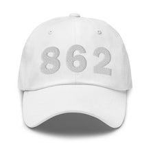 Load image into Gallery viewer, 862 Area Code Dad Cap