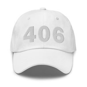 406 Area Code Dad Hat