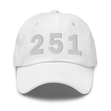 Load image into Gallery viewer, 251 Area Code Dad Hat