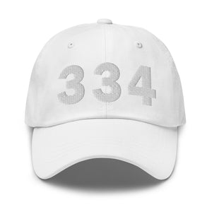 334 Area Code Dad Hat